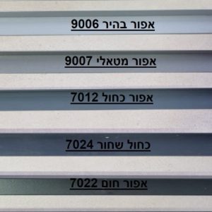 מסגרת עם רשת שקופה פיברגלאס